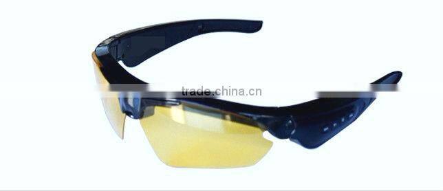Hot and latest sunglasses mp3 players with stereo bluetooth