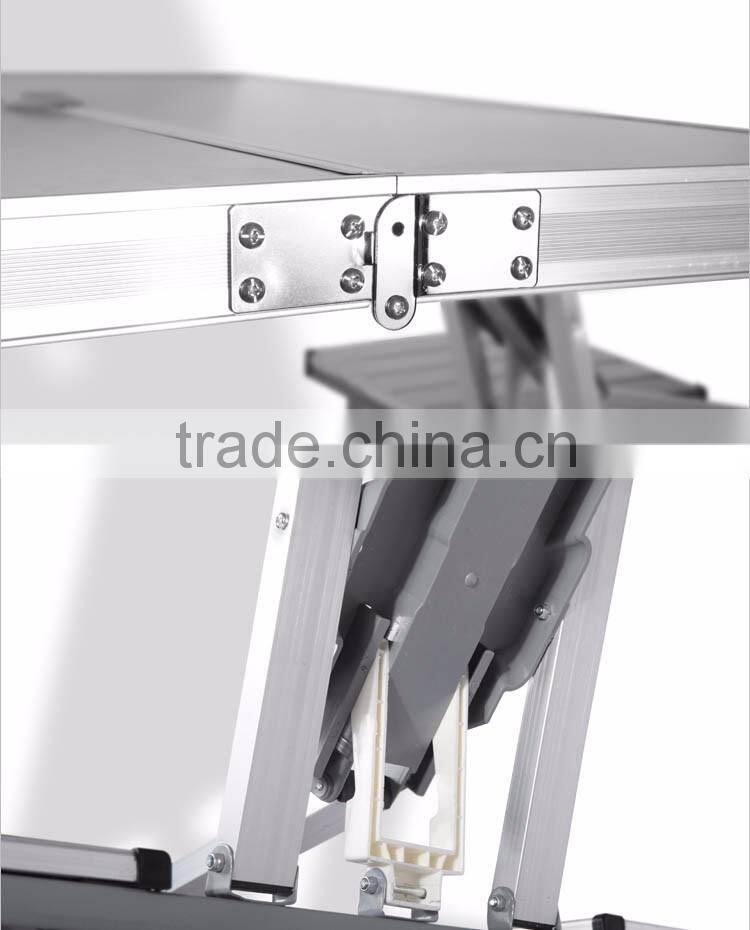 Suitcase Folding Picnic Table Custom-made Lightweight Aluminum Folding Table
