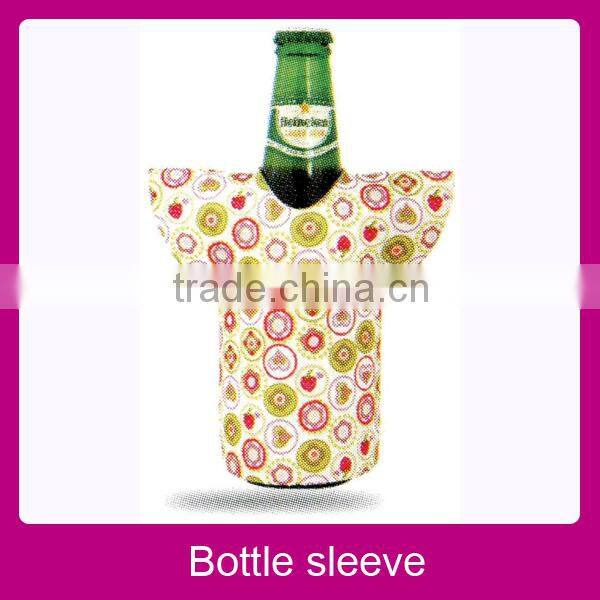 Customizable stylish neoprene beer bottle cooler