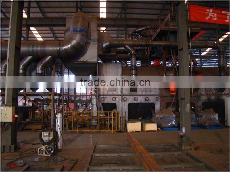 Steel Plate Shot blasting machine for rust removal