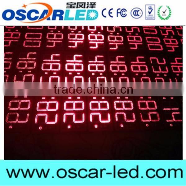Factory cheap and good 6 digits time clock led