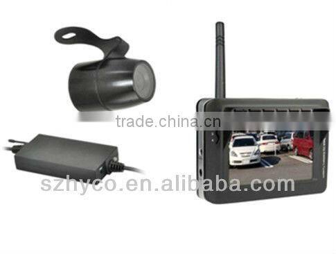 3.5 inch TFT LCD Monitor Digital Wireless Waterproof Car Rear View Camera