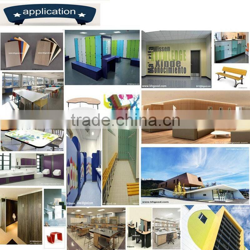 pink mordern style laminate lockers for public