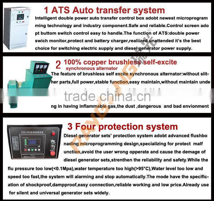 200KW diesel geneartor electric