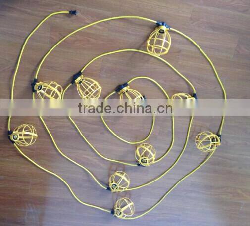 ULCE Heavy Cable Temporary Construction TwoThree Wires String Lights