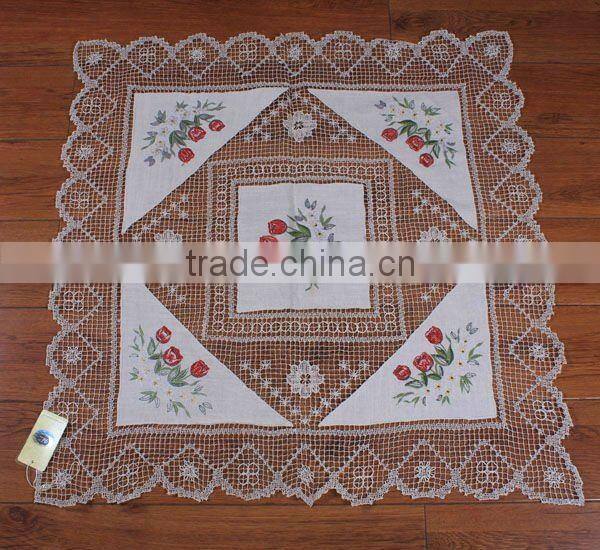 handmade crochet table cloth home texitle