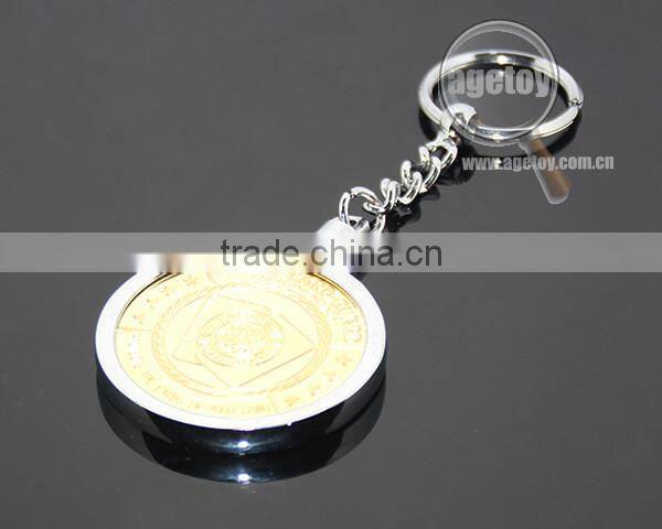 High Quality Zinc Alloy Metal Casino Chips Custom Engraved Enamel Personalized Poker Chip Keyring
