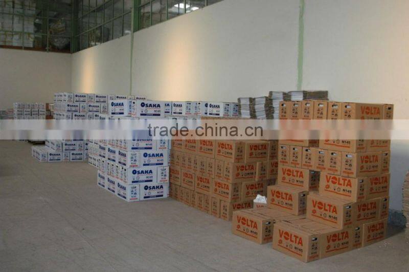 190H52L/R 12V 200 AH automotive battery car battery