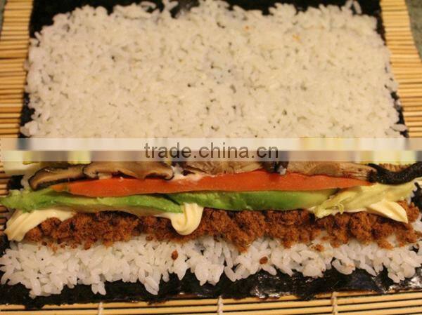 grilling vegetables japanese sushi bamboo mat for Burger