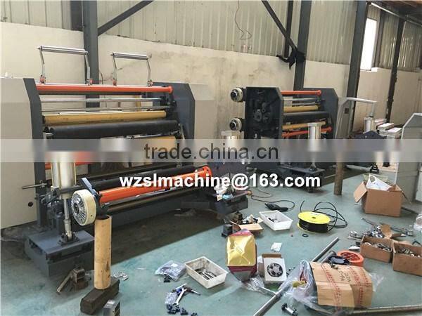 Double Motors Film Slitting Rewinding Machine