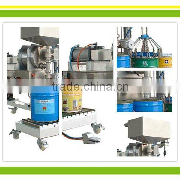 GWJ01-20 Semi-Automatic Liquid filler Piston Filler with capping