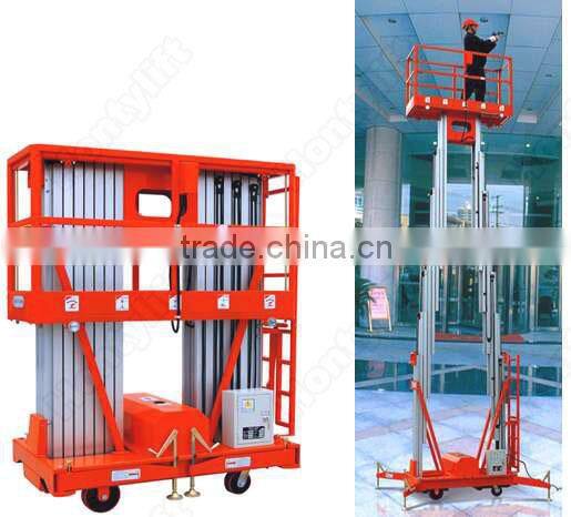 double aluminum electric platform lift electric motorcycle lift table