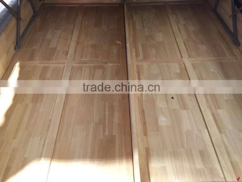 OGAHOME B0508 Fabric bed gas lift up double king size bed tv in foot baord