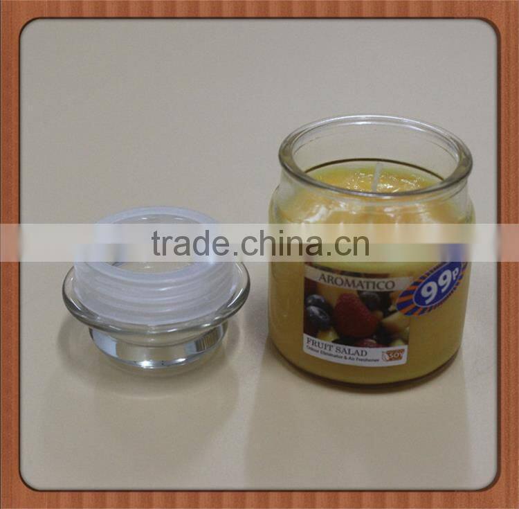 Luxury scented fireworks roman candles in yankee glass jar