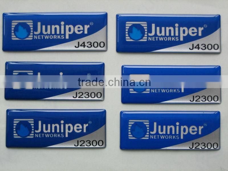 Custom and Adhesive make epoxy resin sticker dome stickers made in China