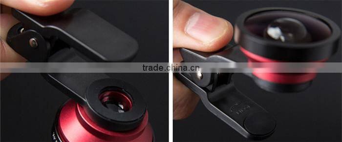 3 in 1 wholesale 180 degree fisheye lens, for iphone camera lens