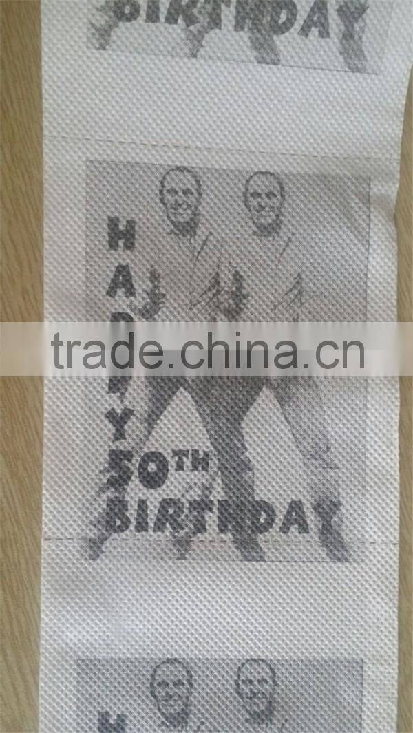 custom designed novelty printed toilet paper