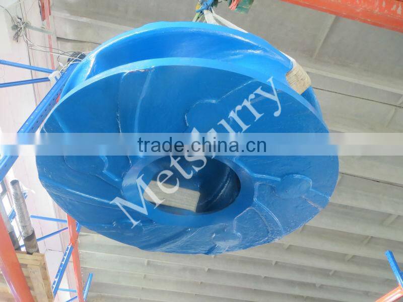 Centrifugal slurry pump spare parts impeller 12/10