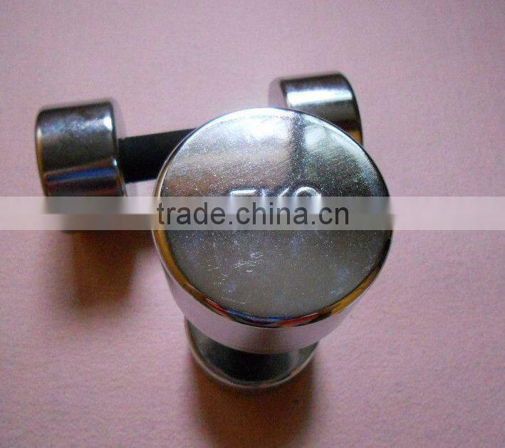chromed dumbbell chrome dumbbell weight set