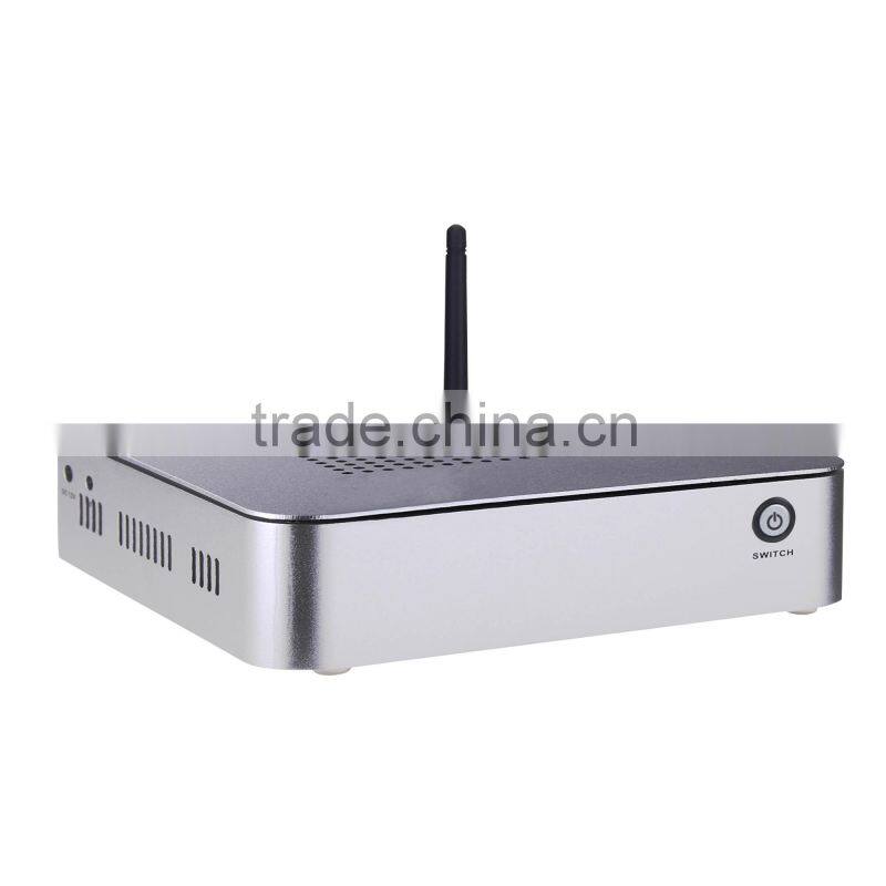 Hot sale cheap pc computer PC Itx Case fanless pc X25-I5 2390T 2G RAM 32G SSD Support Home Premium