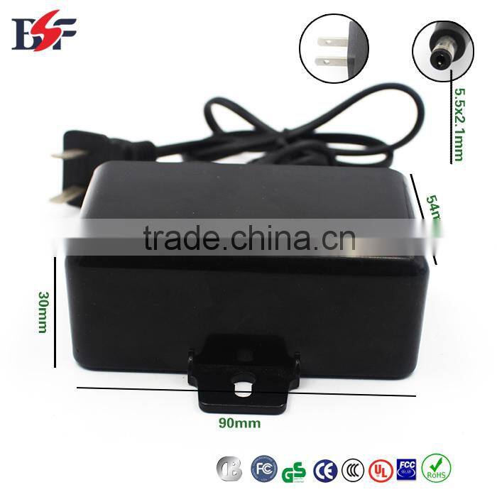 12v 2a wateroof adapter for cctv monitor