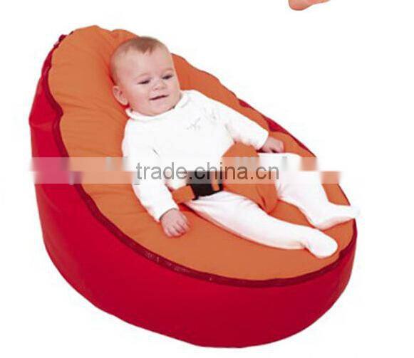 new product outdoor baby bean bag chair with harness/hot pink bean bag chairs