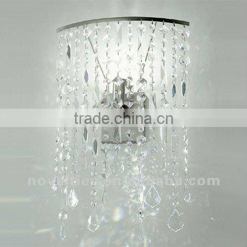 Transparent Crystal Corner Wall Lights For Home Factory Outlet