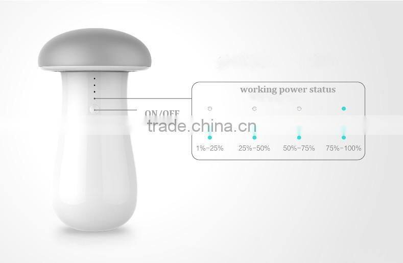 smart LED energy saving best mushroom power bank 8000mah