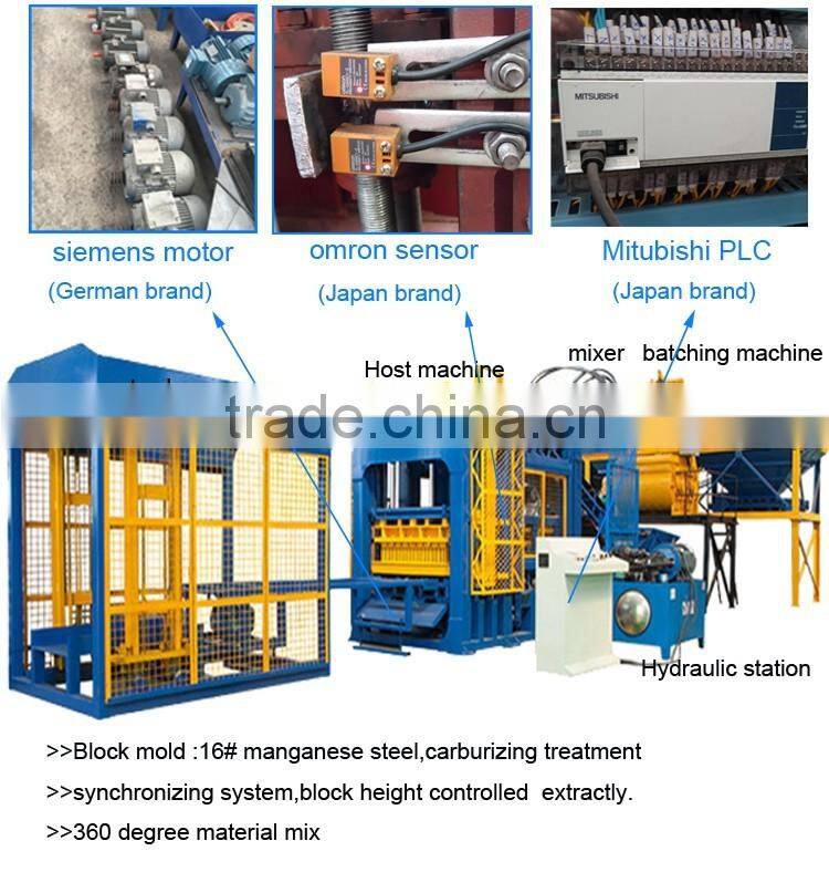 QT8-15 machine product for concrete block machine,brick machine price