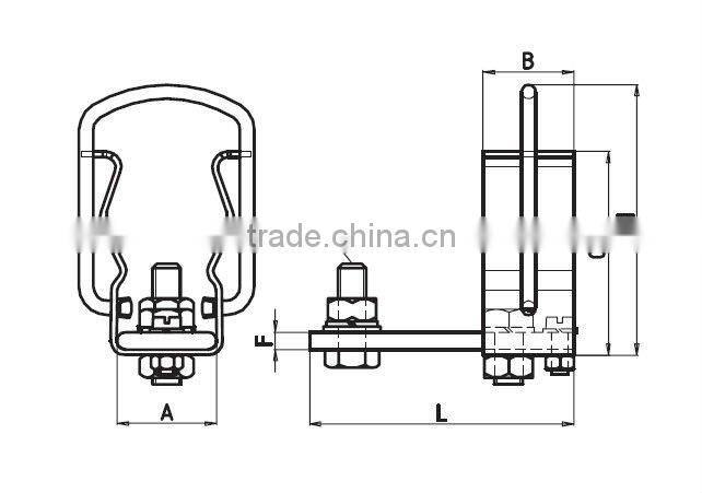 fuse clip for High voltage current limiting fuse