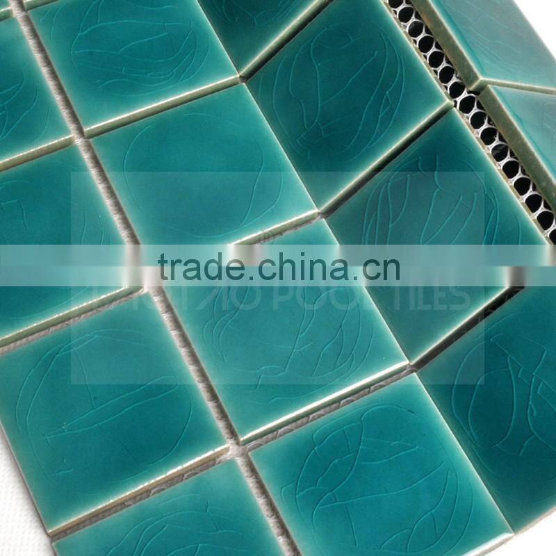 2016 alibaba stock 5mm thick bright color ceramic tiles