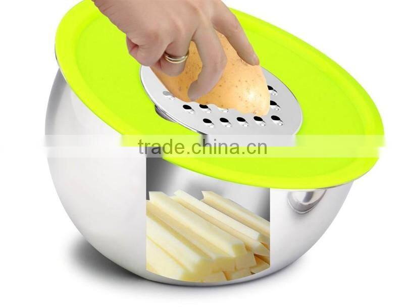 2014 new arrival multifunctional commercial vegetable slicer/ginger garlic vegetable chopper/manual vegetable slicer