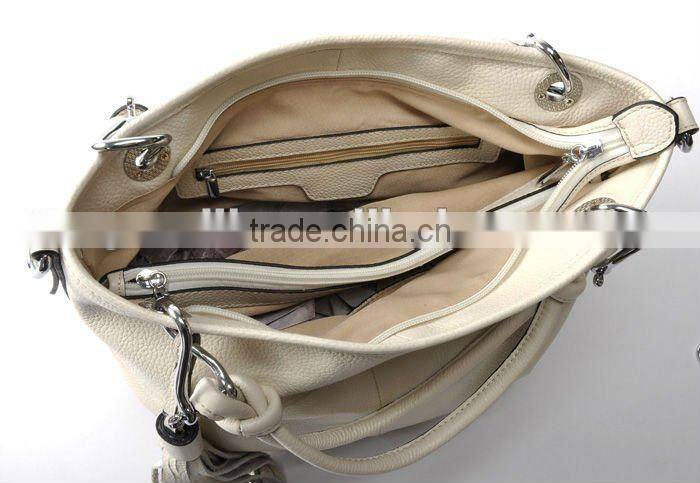 2012 New Style! Lady Fashion Genuine Leather Handbag!