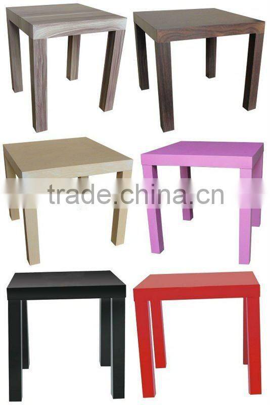 Wooden white coffee table