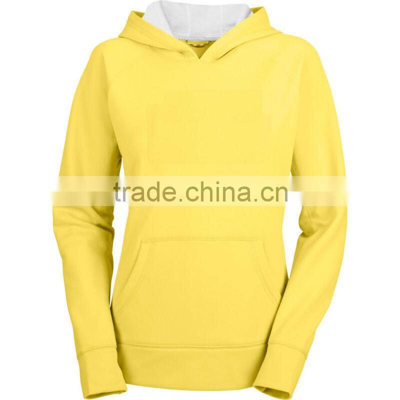classy plain hoodie,top quality women fleece jacket