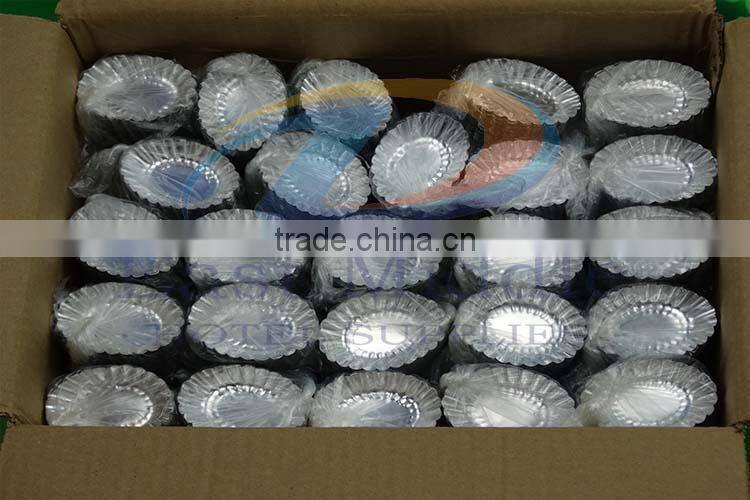 aluminum foil container schrysanthemum cake pans aluminum cup egg tart tray disposable cup/aluminum foil muffin pan