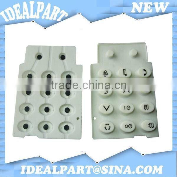 Silicone rubber conductive function keypads