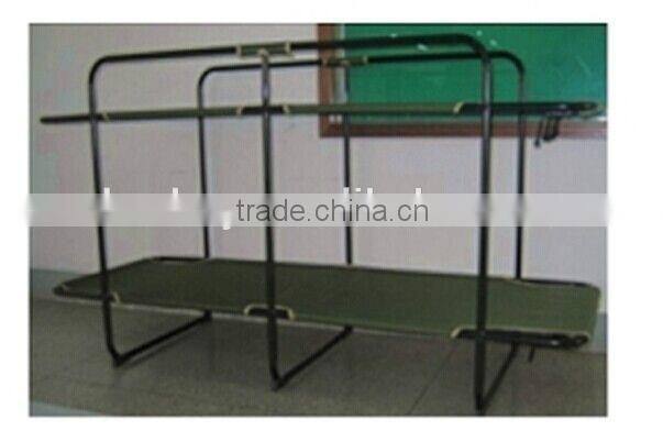 Camping folding bunk beds