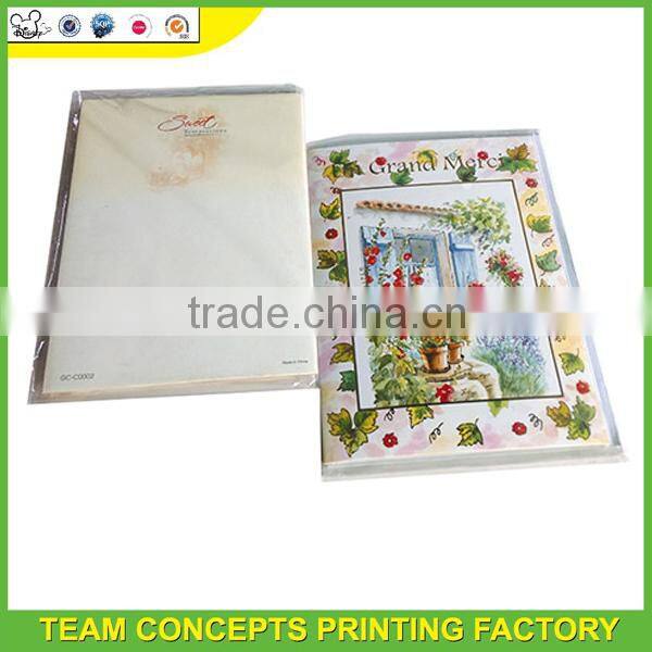 Handwork paper friendship greeting card