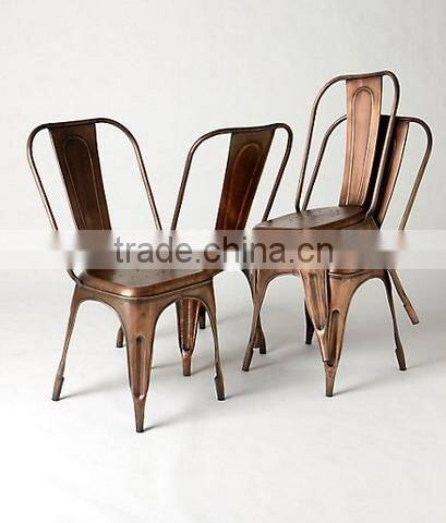 JODHPUR VINTAGE INDUSTRIAL METAL DINING CHAIRS , KROSS INDUSTRIAL CHAIR