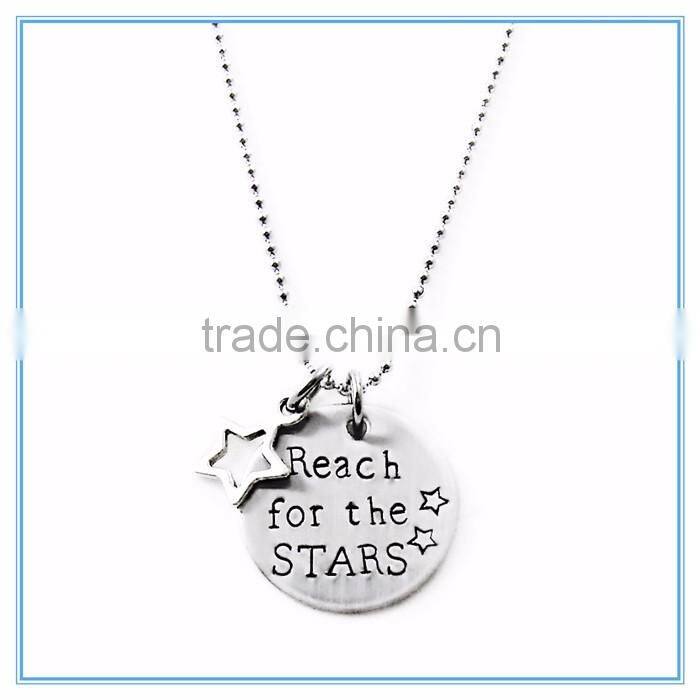 Reach For The Stars Personalized Pendant Necklace