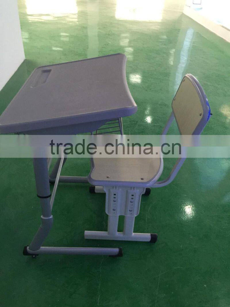 folding school desk adjustable school desk and chair modern school furniture HXZY049