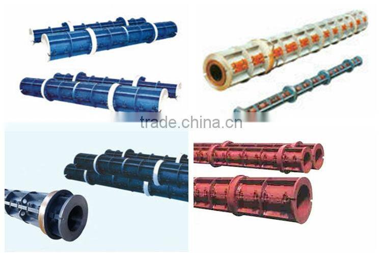 2015 new technology light poles making machine municipal construction cement concrete telegraph pole making machine