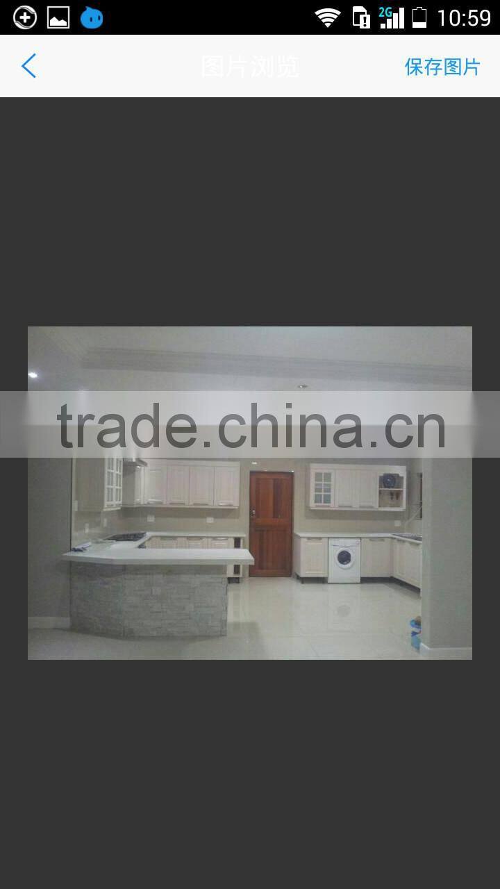 european style kitchen cabinet door/pvc laminated kitchen cabient door