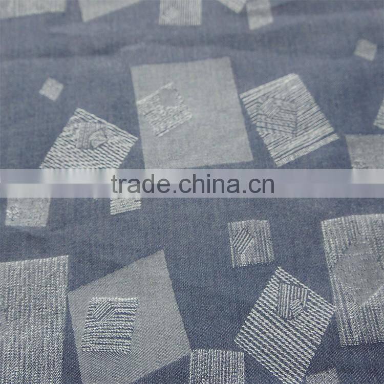 tencel cotton denim cloth jeans skirt fabrics for clothing