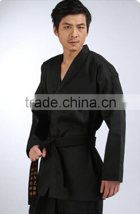 Kids Taekwondo Uniforms,Wtf Custom Taekwondo Uniform,Black Taekwondo Uniform