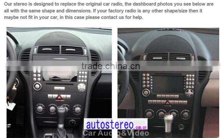 Autostereo Car DVD Player for Mercedes SLK W171 R171 GPS Navigation with Canbus/Ipod/BT/WIFI / Free Map Car Multimedia System