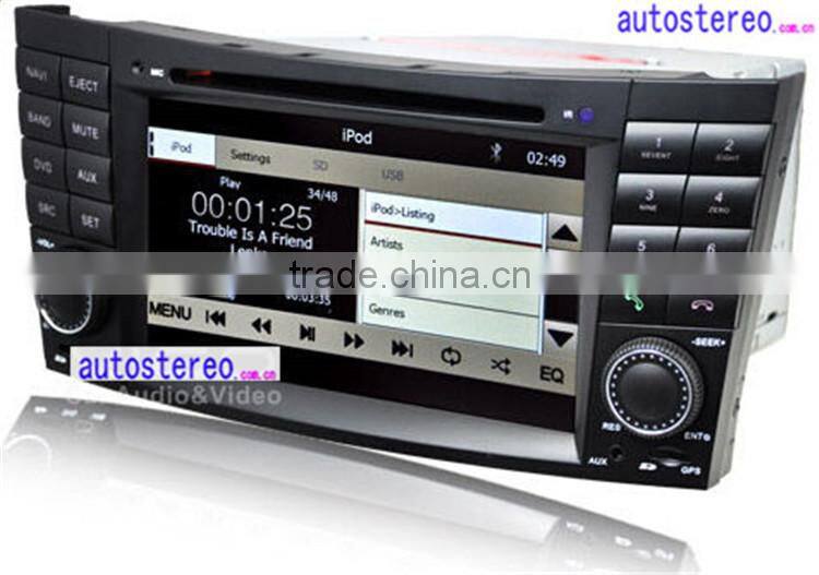 Autostereo Car DVD Player for Mercedes E-Class W211 GPS Navigation with Canbus,Ipod,BT,WIFI , Free Map Car Multimedia System