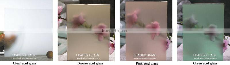 Large Size Frosted Glass Sheet for decoration