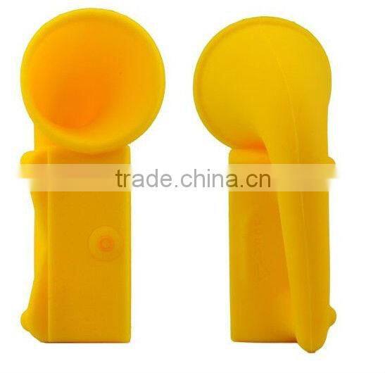 top selling portable silicone micro speaker for mobile phone